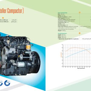 کاتالوگ موتور دیزلی پرکینز مدل 4.248 (Roller Compactor)