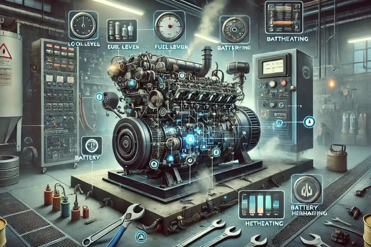 خطاهای دیزل ژنراتور و نحوه عیب یابی آن