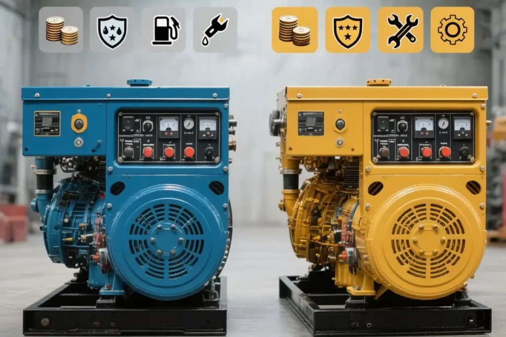 مقایسه دیزل ژنراتورهای ایرانی و خارجی