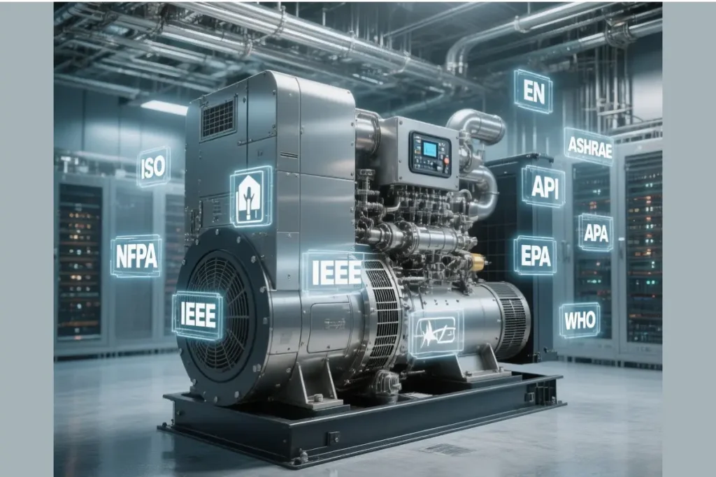 استاندارد نصب دیزل ژنراتور | رخشا دیزل آسیا