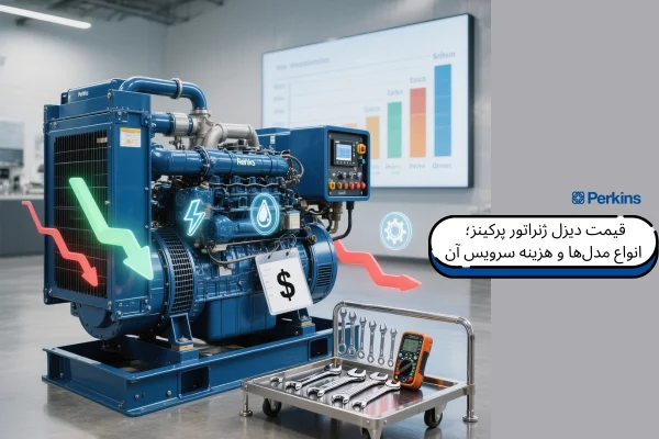 قیمت دیزل ژنراتور پرکینز؛ انواع مدل‌ها و هزینه سرویس آن | رخشا دیزل آسیا