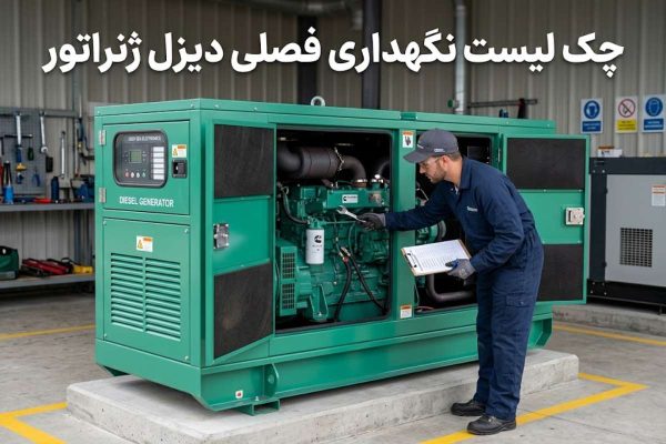 چک‌لیست نگهداری فصلی دیزل ژنراتور