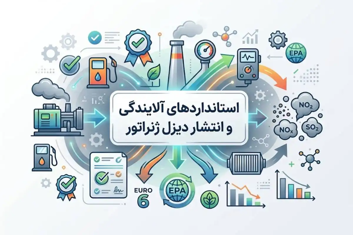 استانداردهای آلایندگی و انتشار دیزل ژنراتور